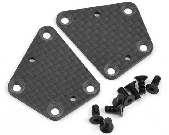 XRay Graphite Ars Rear Lower Arm Plate 1.6mm (L+R) &mdash; image 2 of 4