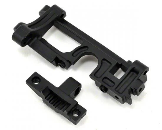XRay Composite Lower + Upper Bulkhead Front Left For Wire Anti-Roll Bar - V2 — image 2 of 3