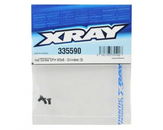 XRay Hex Screw Sfh M3X6 - Grinded (3) — image 3 of 3