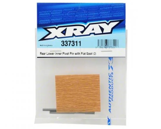 XRay Rear Lower Inner Pivot Pin With Flat Spot (2) — image 3 of 3