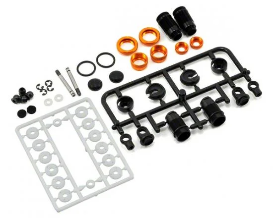 XRay Aluminium Shock Absorber-Set - Orange (2) — image 2 of 3