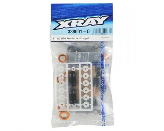 XRay Aluminium Shock Absorber-Set - Orange (2) — image 3 of 3
