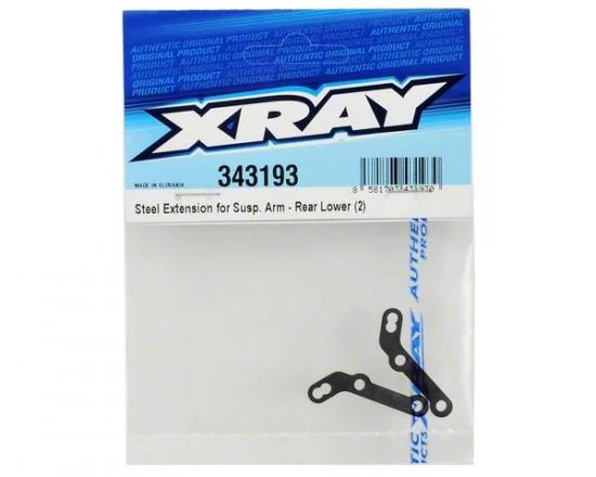 XRay Steel Extension For Suspension Arm - Rear Lower (2) — image 3 of 3