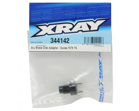 XRay Brake Disk Adapter - Black - Swiss 7075 T6 — image 2 of 2