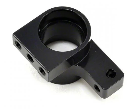 XRay Aluminium Front Middle Shaft Holder - Black — image 2 of 3