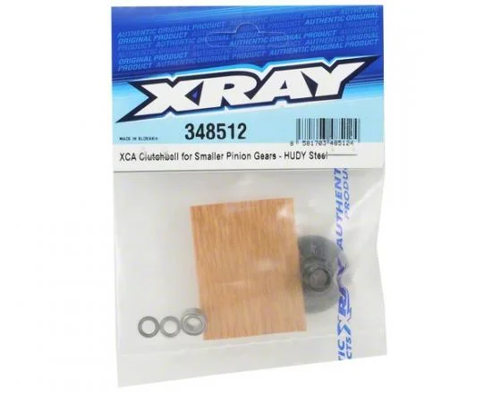 XRay Xca Clutchbell For Smaller Pinion Gears - Hudy Steel &mdash; image 3 of 3