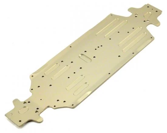 XRay XB8E Aluminium Chassis - Swiss 7075 T6 (3mm) - Hard Coated — image 2 of 3