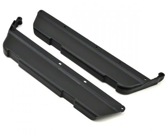 XRay XB8 Chassis Side Guards L+R W/Out Rib — image 2 of 4