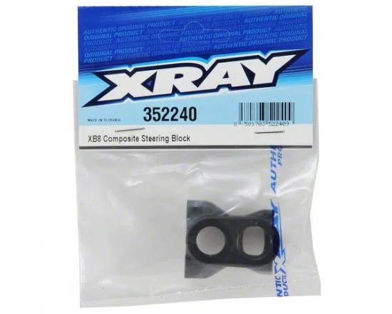 XRay XB8 Steering Block — image 2 of 2