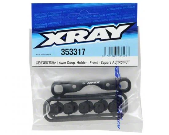 XRay XB8 Aluminium Rear Lower Susp. Holder - Front - Rf - Swiss 7075 T6 — image 2 of 2