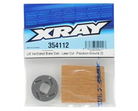 XRay Lightweight Ventilated Brake Disk - Laser Cut - Precision-Ground (2) — image 3 of 5