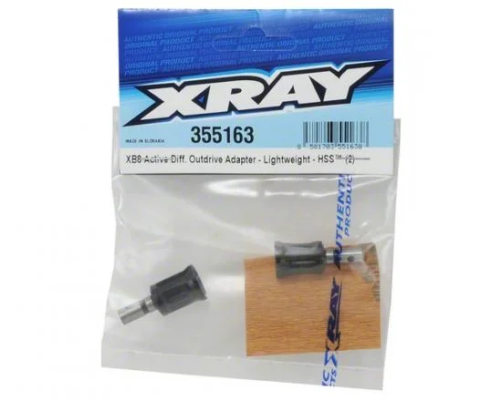XRay XB8 Active Diff Outdrive Adapter - Lightweight - Hudy Spring Steel (2) — image 3 of 4
