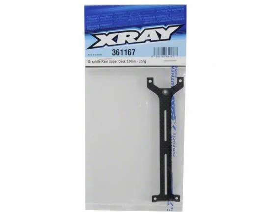 XRay Graphite Rear Upper Deck 2.0mm - Long — image 2 of 2