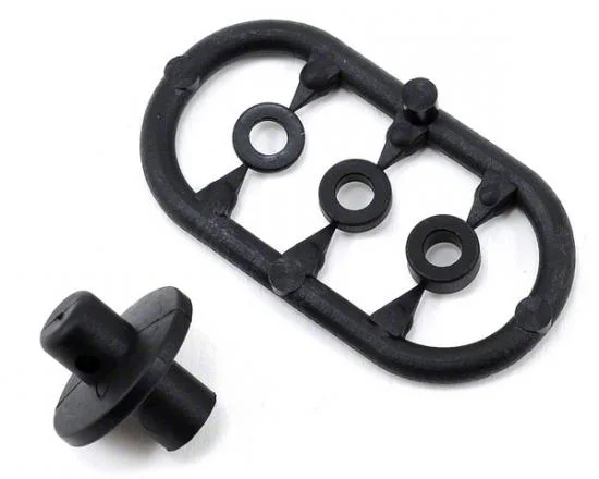 XRay Body Mount - Short + Shims - Set &mdash; image 2 of 3