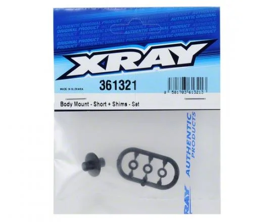 XRay Body Mount - Short + Shims - Set &mdash; image 3 of 3