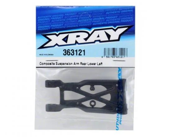 XRay Composite Suspension Arm Rear Lower Left &mdash; image 3 of 3