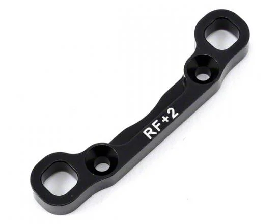 XRay Aluminium Rear Lower Susp. Holder +2 - Front - 7075 T6 (5mm) — image 2 of 5