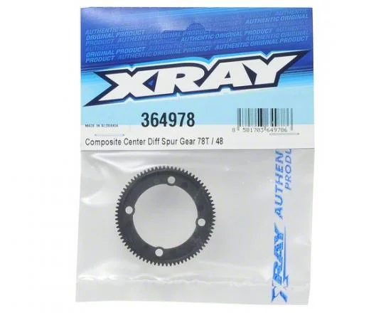 XRay Composite Center Diff Spur Gear 78T / 48 — image 3 of 3