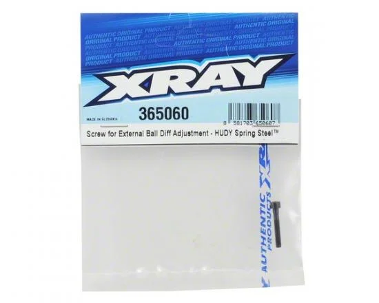 XRay Screw For External Ball Diff Adjustment - Hudy Spring Steel — image 2 of 2