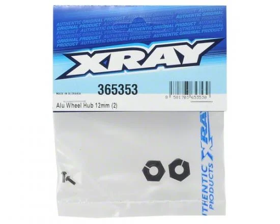 XRay Aluminium Wheel Hub 12mm (2) — image 3 of 4