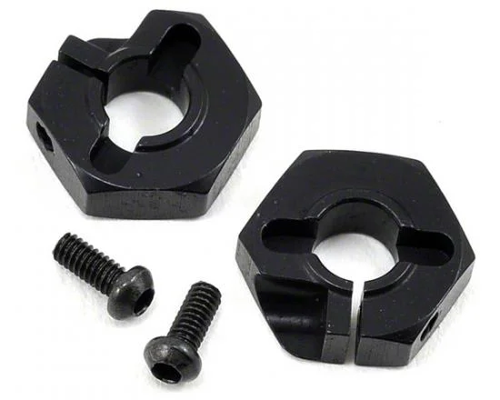 XRay Aluminium Wheel Hub 12mm - Offset -0.75mm (2) &mdash; image 2 of 4