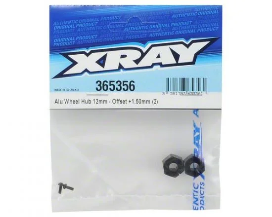 XRay Aluminium Wheel Hub 12mm - Offset +1.50mm (2) — image 3 of 4