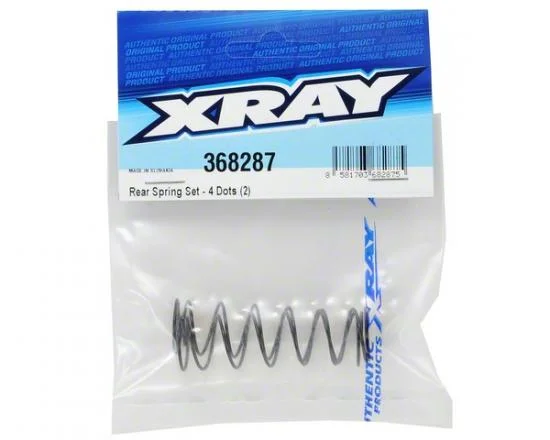 XRay Rear Spring Set - 4 Dots (2) — image 2 of 3
