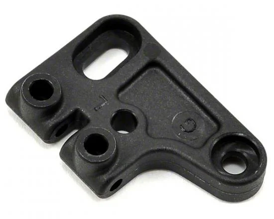 XRay Composite Front Upper Arm Mount - Left - Graphite — image 2 of 5