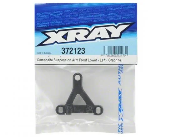 XRay Composite Suspension Arm - Front Lower - Left - Graphite — image 3 of 5