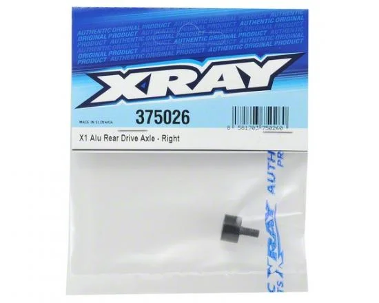 XRay X1 Aluminium Rear Drive Axle - Right &mdash; image 3 of 3