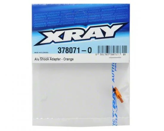XRay Aluminium Shock Adapter - Orange — image 2 of 2