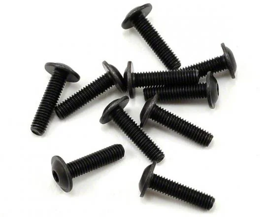 XRay Hex Screw Flanged SH M3X12 (10) — image 2 of 3