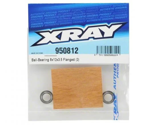 XRay Ball Bearing 8X12X3.5 Flanged (2) — image 3 of 3