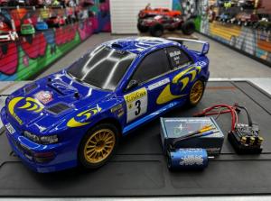 Carisma M48S Subaru Impreza WRC Upgrading Motor & ESC